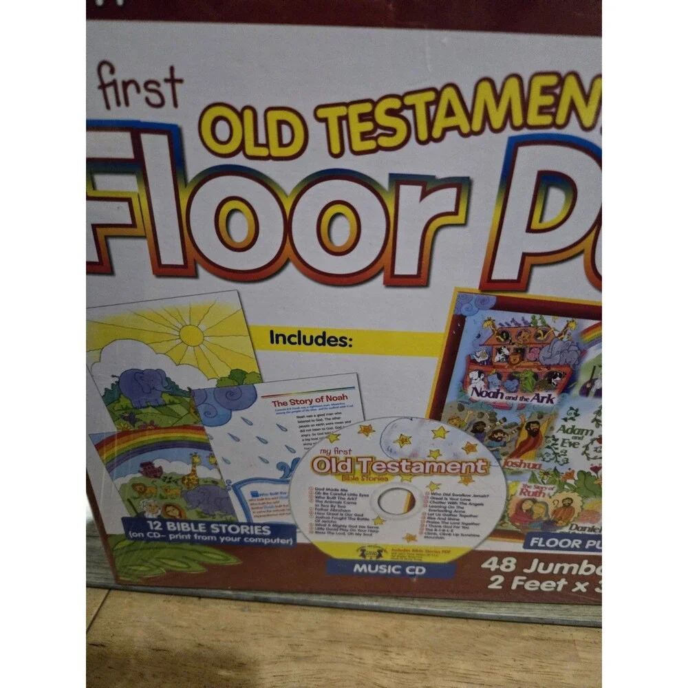 My First Old Testament Bible Stories FLOOR PUZZLE pieces Brand New Sealed